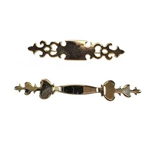 Vintage Liberty Workshop Gold Bar Brooch Set Historic Charleston Foundation